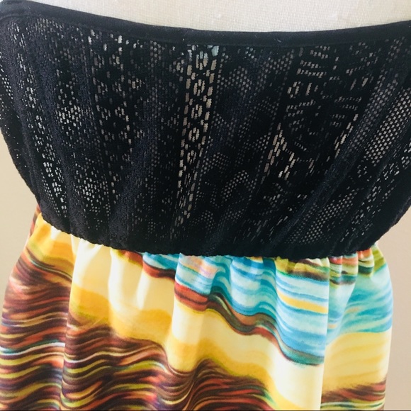 Kimchi Blue | Urban Outfitters watercolor dress - Picture 4 of 7